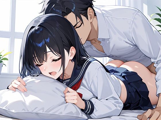 サンプル画像5:連れ子のJKちゃんは嫌でたまらないのにマ○コは濡れまくりのイキまくり(チョコバナナ) [d_537991]