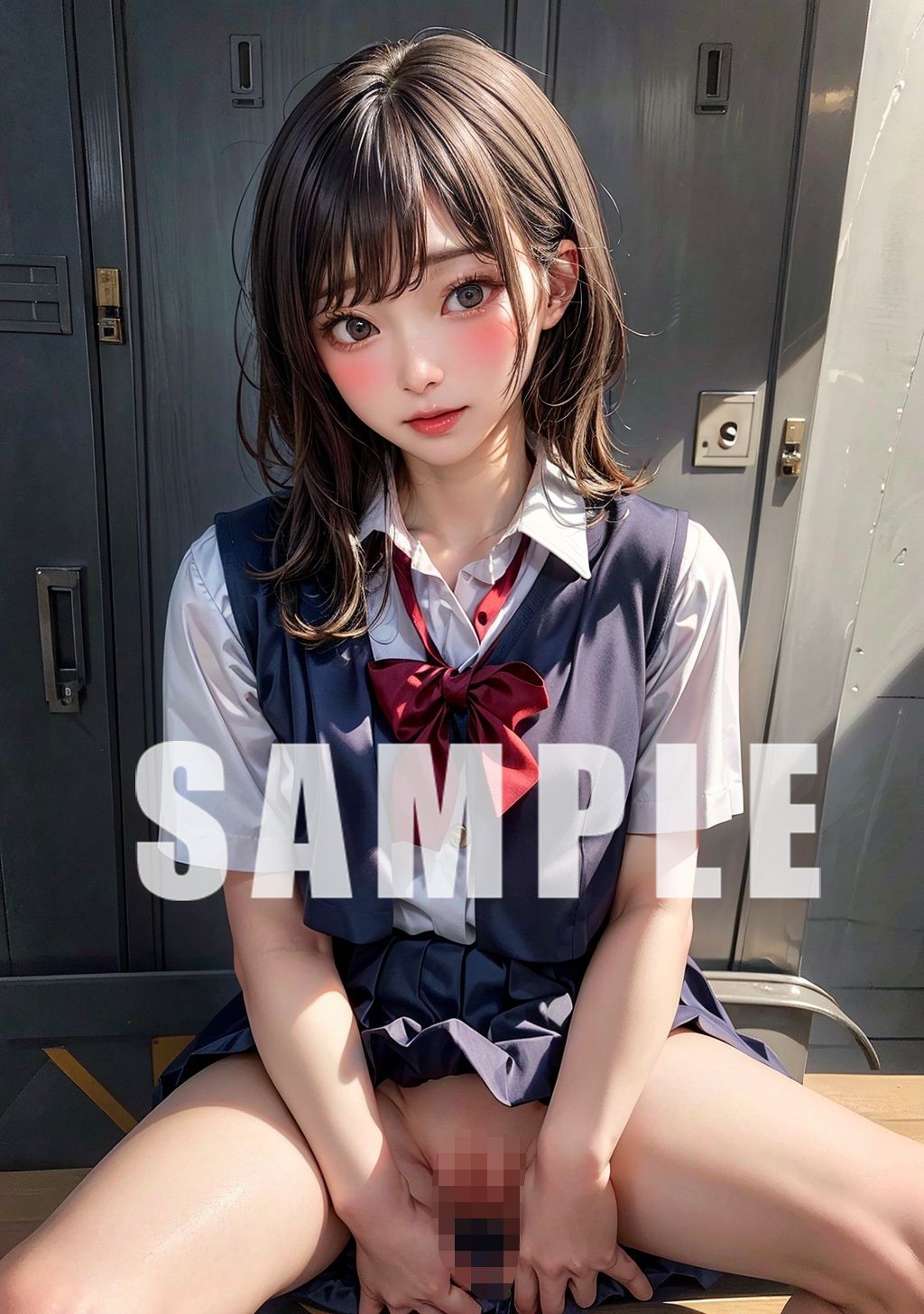 サンプル画像1:性欲溢れて我慢できない女子〇生(ダンジョンWalker) [d_538008]