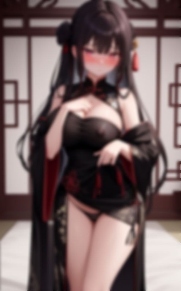 サンプル画像1:借金を抱えた人妻巨乳美女がチャイナ服でたっぷりご奉仕(AI萌え萌えサークル) [d_538196]