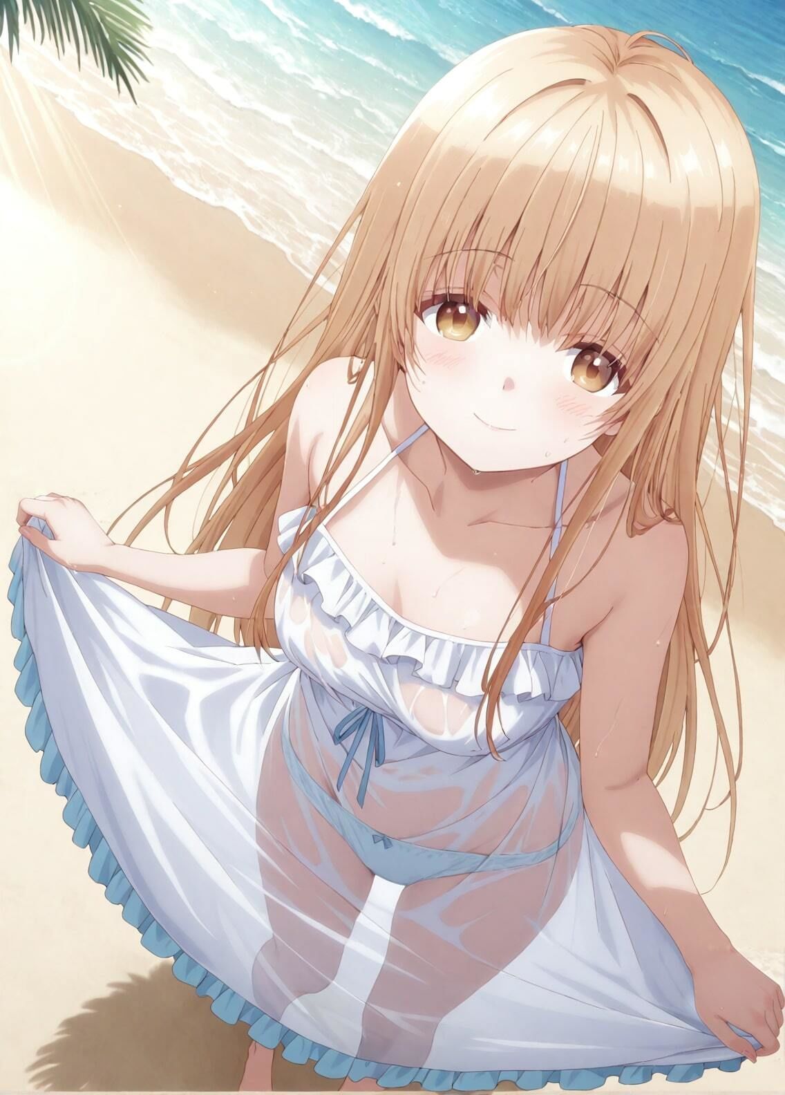 サンプル画像1:「お隣の天使様にいつの間にか駄目人間にされていた件」椎名真昼セクシー写真集5（全500枚）(人の海) [d_538230]