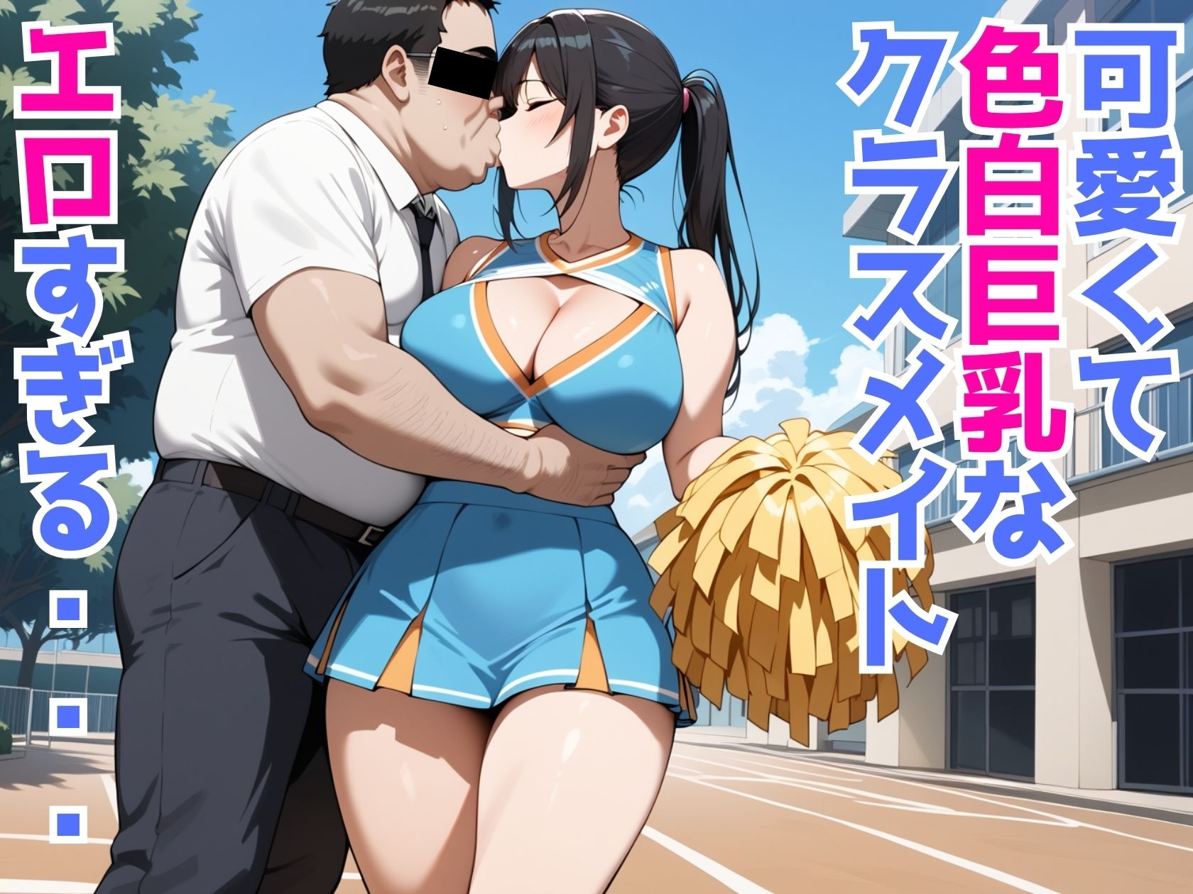 サンプル画像1:チアリーダーJKと子作り応援種付けプレス(そいやっさ) [d_538296]