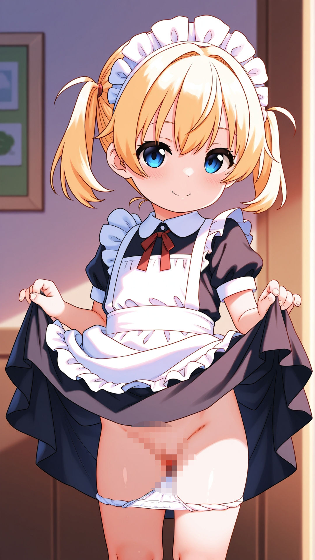 メイド少女 AI少女サークル エロ画像2