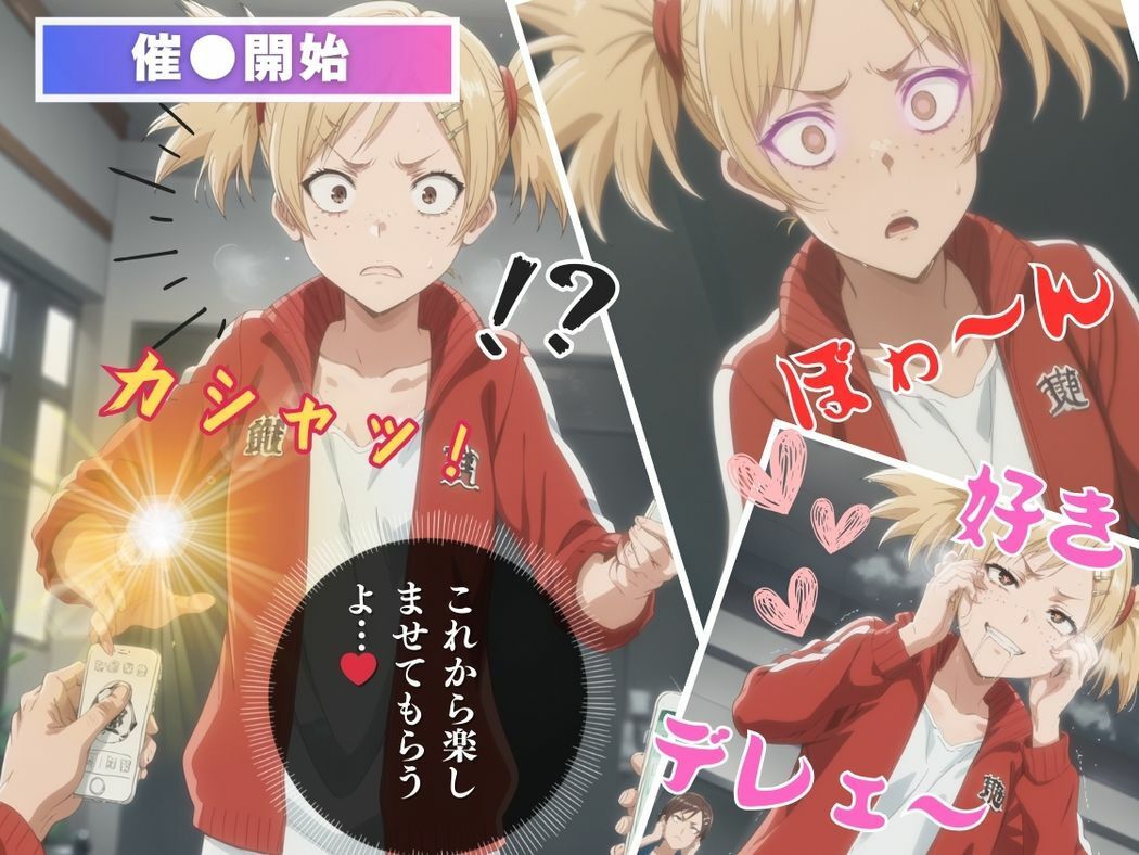 サンプル画像6:虚化の小悪魔アプリ(こねこのねこのて) [d_538379]