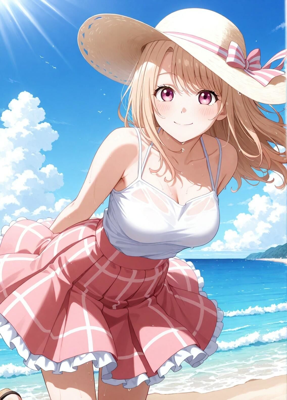 サンプル画像1:「黒岩メダカに私の可愛いが通じない」川井モナ  セクシー写真集3（全500枚）(人の海) [d_538424]