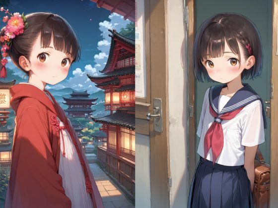 サンプル画像1:制服少女 【放課後に性指導編】(ろりろり) [d_538515]