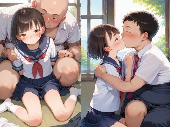 サンプル画像5:制服少女 【放課後に性指導編】(ろりろり) [d_538515]