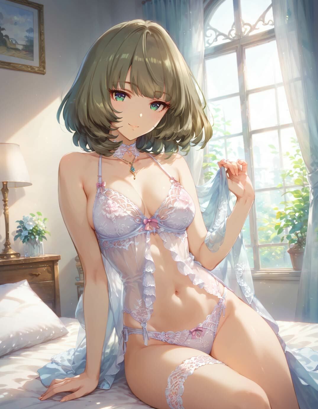 サンプル画像1:あいどるのますたあの本その7(AIフォトグラファーやまと) [d_538643]