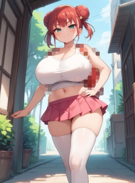 サンプル画像1:生意気な爆乳メス〇キを催●でわからておもちゃにする(Take a noon) [d_538649]