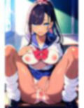日焼けギャル処女従妹とパパ活SEX！巨乳美少女に中出し