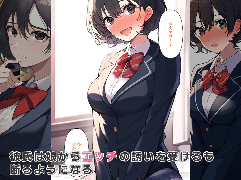 サンプル画像6:女体化父、娘の彼氏を寝取る(ねずみのバンキング) [d_538716]