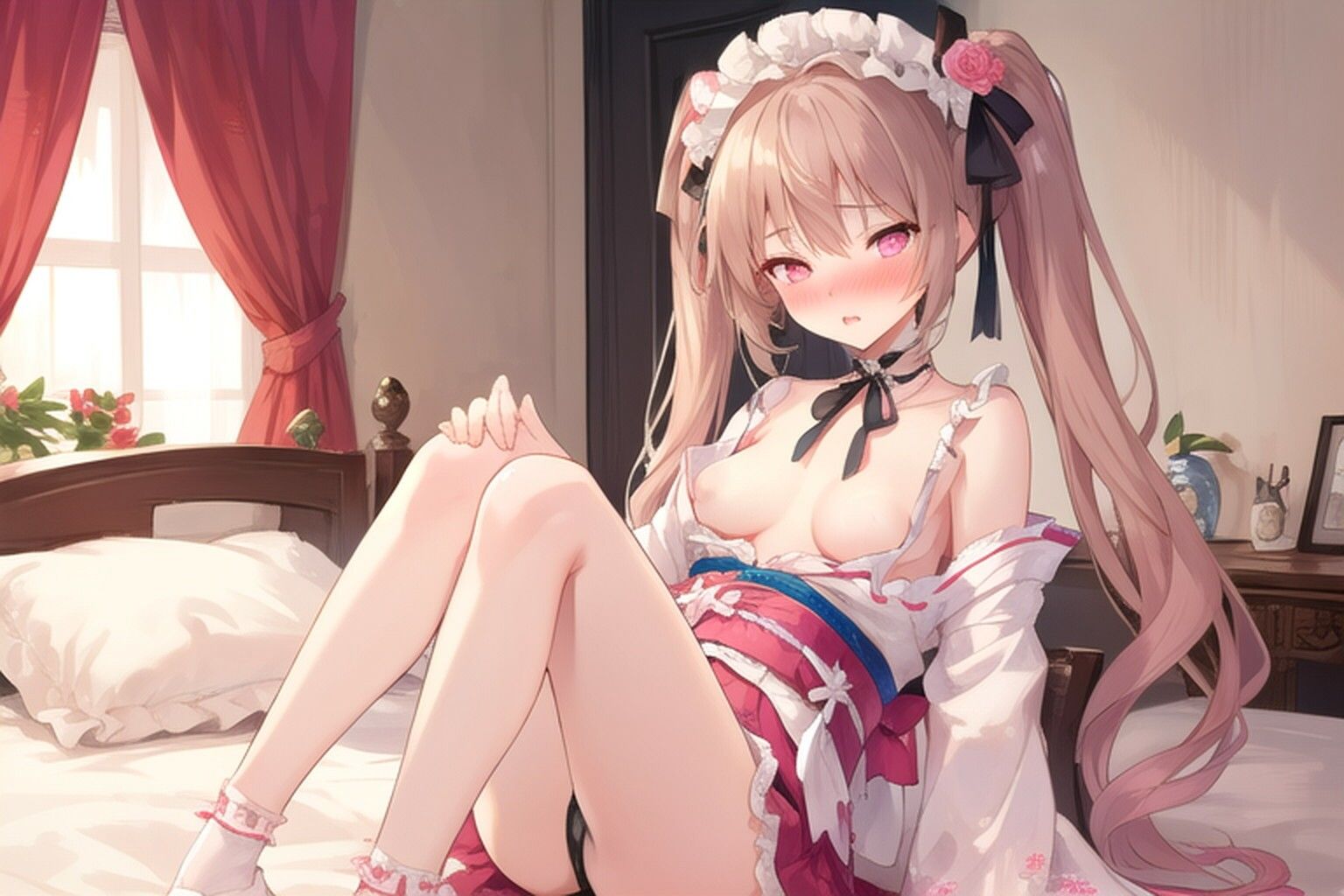 サンプル画像5:妹系多めのAI生成画像です〜(むにっとくれでぃ〜) [d_538793]