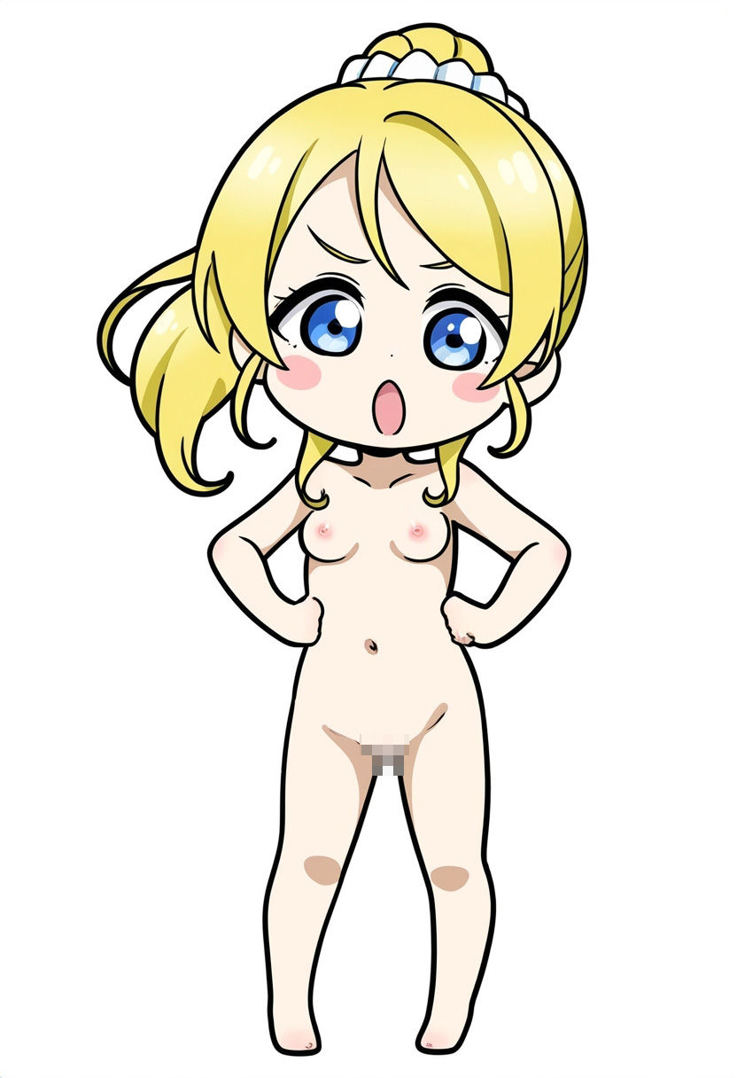 サンプル画像1:えっちなちびキャラ  ラブ●イブ編(sperm factory) [d_538796]