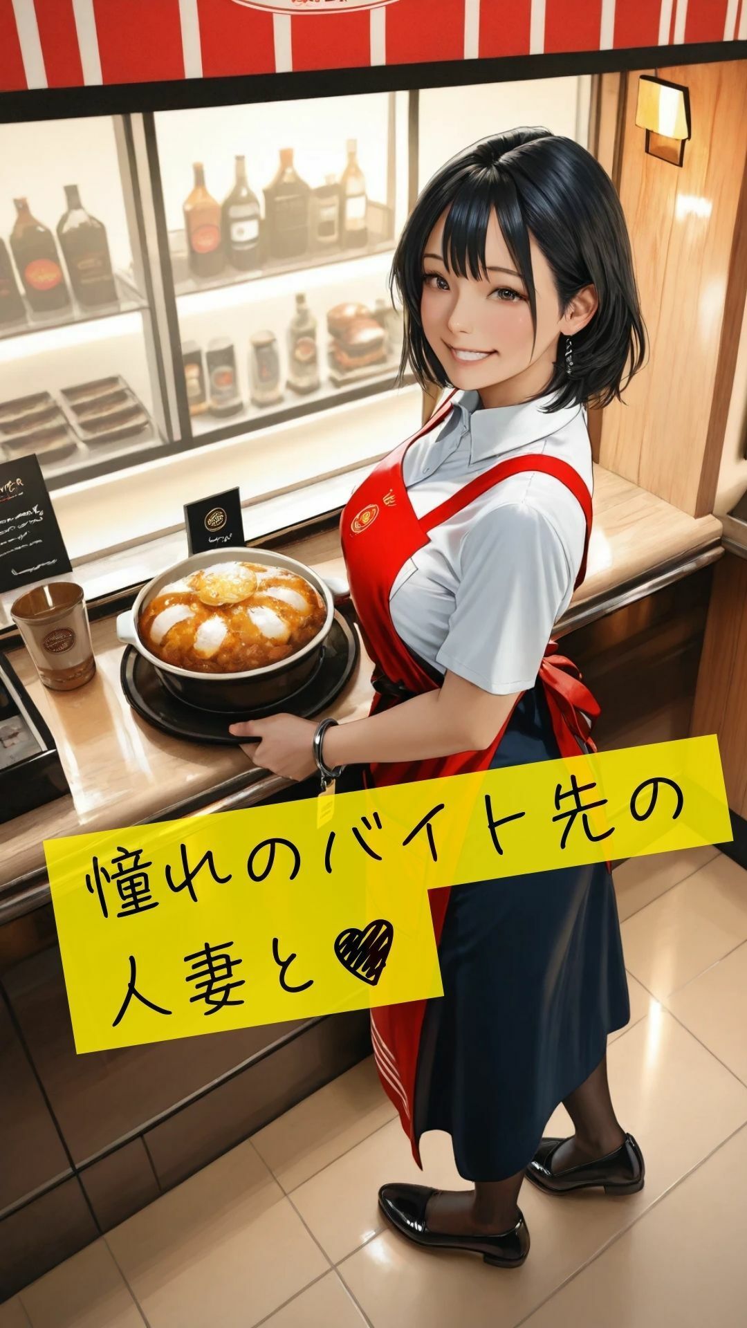 サンプル画像1:バイト先の人妻に部屋に誘われ抜かれまくったVol31(きれいなAIお姉さん) [d_538826]