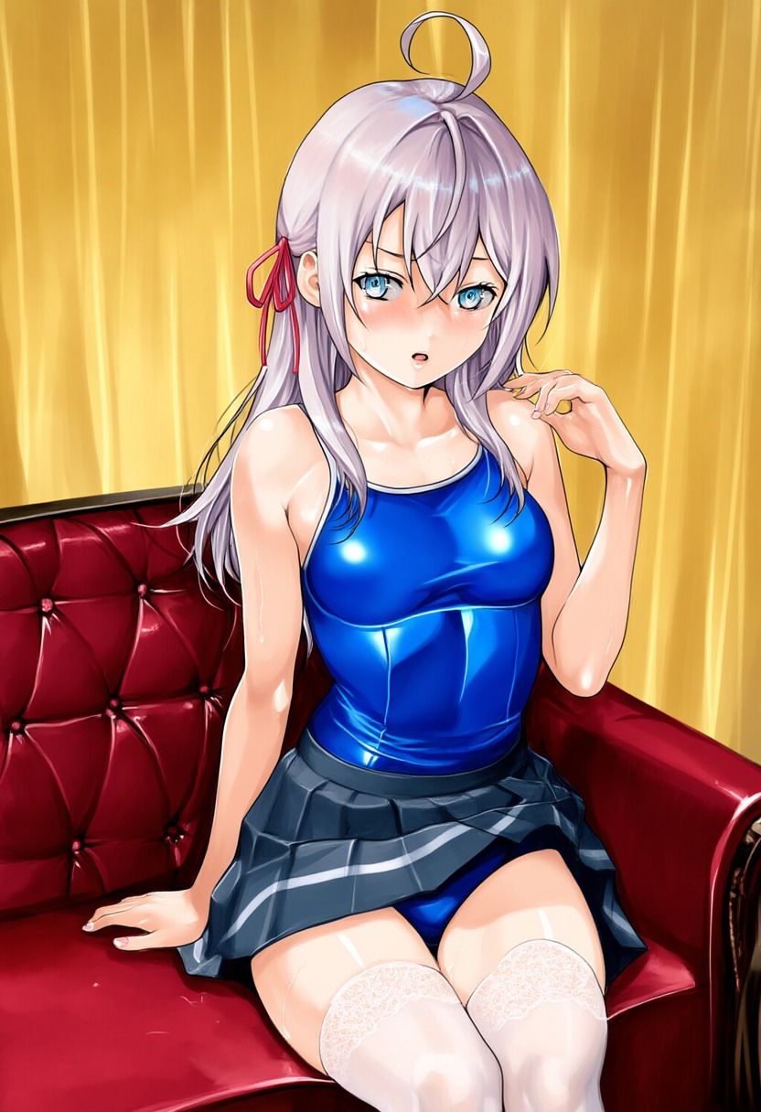 サンプル画像1:時々ボソッとスク水(潮吹きジョニー) [d_538832]