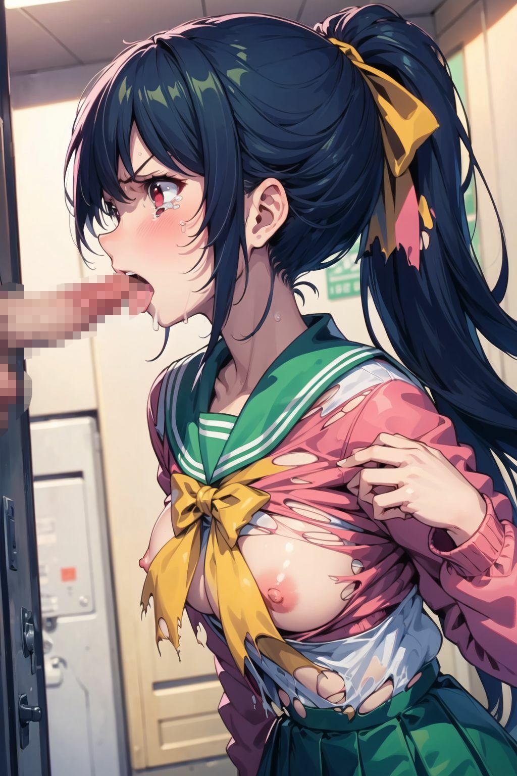 サンプル画像2:犯〇れる高部〇里（臭〇）(Iqo’s Sexuality Management.) [d_538876]