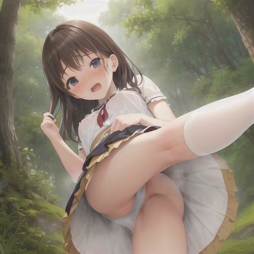 スカートの中、見せてもらってイイですか? 茶髪ちゃん編 画像3