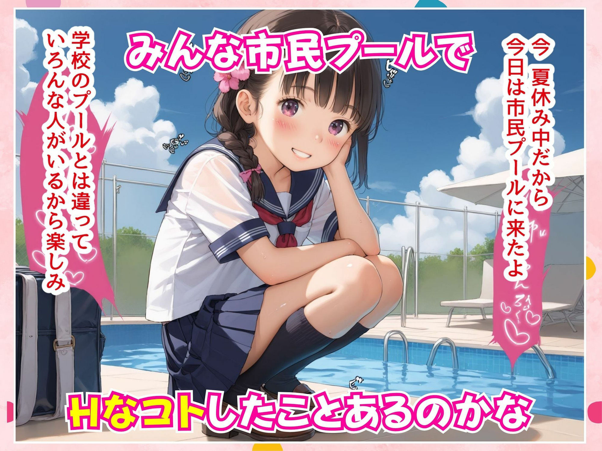 ロリタイム 5時間目 〜市民プール編〜 ロリ大魔神 エロ画像2