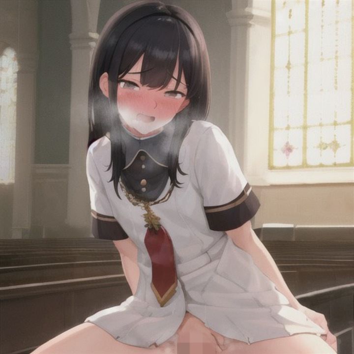 サンプル画像5:性欲限界突破シスター  黒髪ちゃん編(まんまんちん) [d_538934]