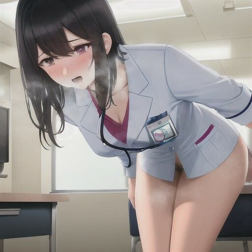 サンプル画像1:えっちな女医さんがいる病院  黒髪ちゃん編(まんまんちん) [d_539007]