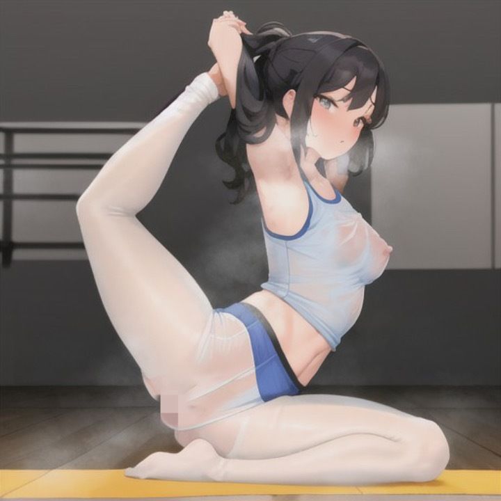 サンプル画像5:スッケスケ！？エロフィットネスクラブ  黒髪ちゃん編(まんまんちん) [d_539028]