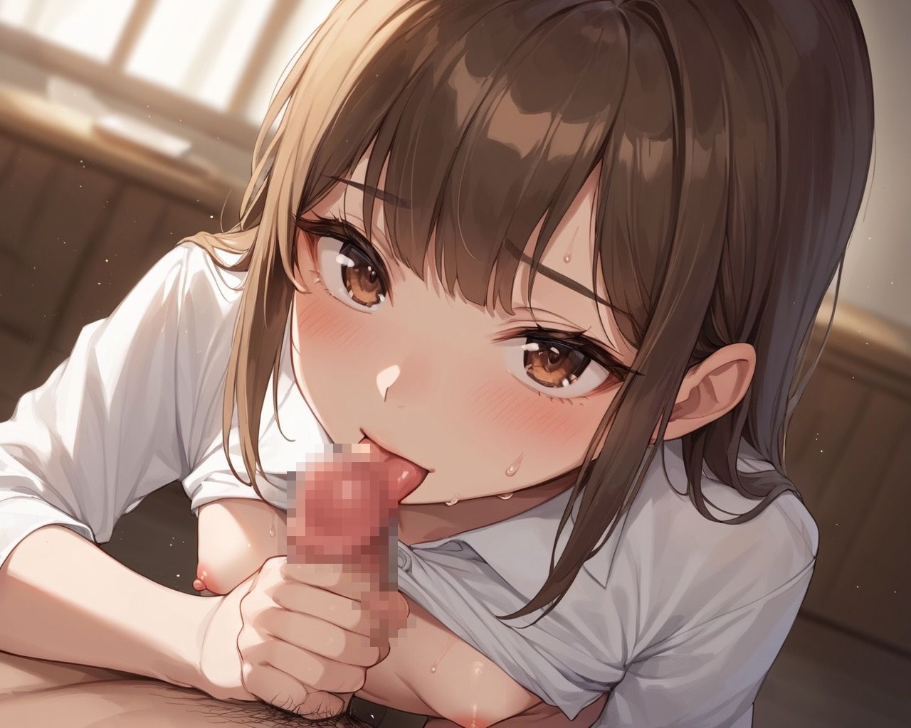 サンプル画像5:おま◯こを貸してくれるクラスの性処理当番(むちふわドーナツ) [d_539094]