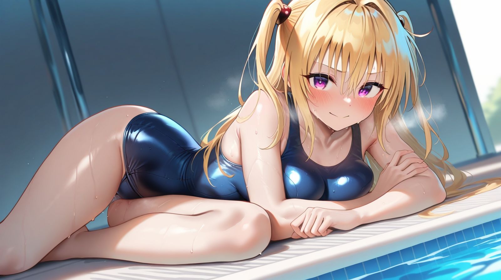 サンプル画像1:【Part4】ハレンチ女学院 水泳部！スクール水着で誘っちゃえ(るるれもん) [d_539149]