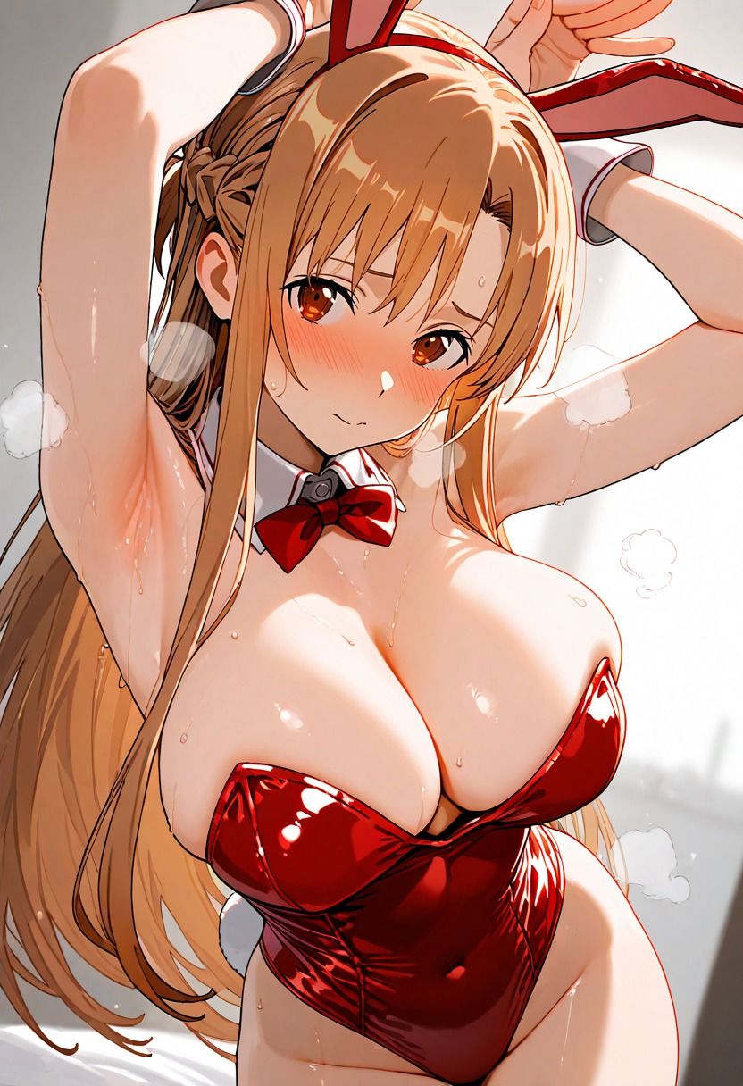 サンプル画像5:バニーアスナさんのえちえちうさ耳ポーズ Vol.1＋Vol.2(OtakukunB) [d_539158]