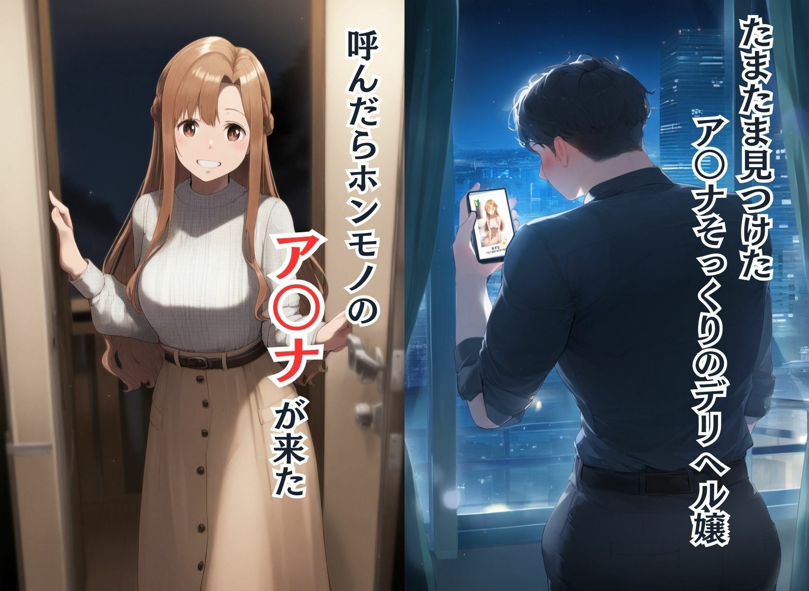 サンプル画像1:デリヘル呼んだらア〇ナが来た(まんまん屋) [d_539207]