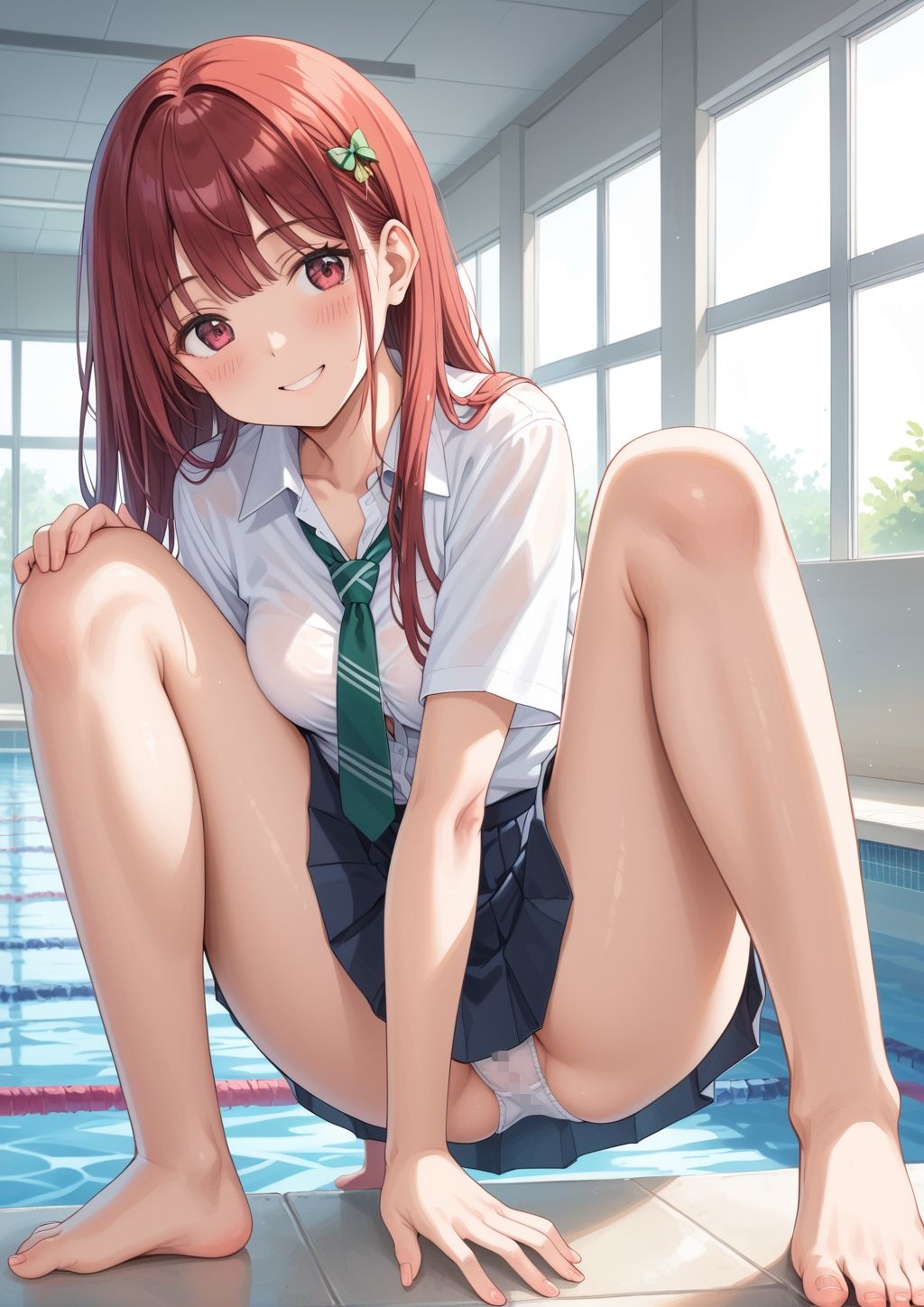 サンプル画像1:スクール水着の秘密(虹色アートワークス) [d_539241]