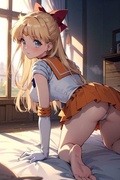 サンプル画像2:セーラーヴ◯ーナス  羞恥お仕置き(AI kawaii girl) [d_539244]