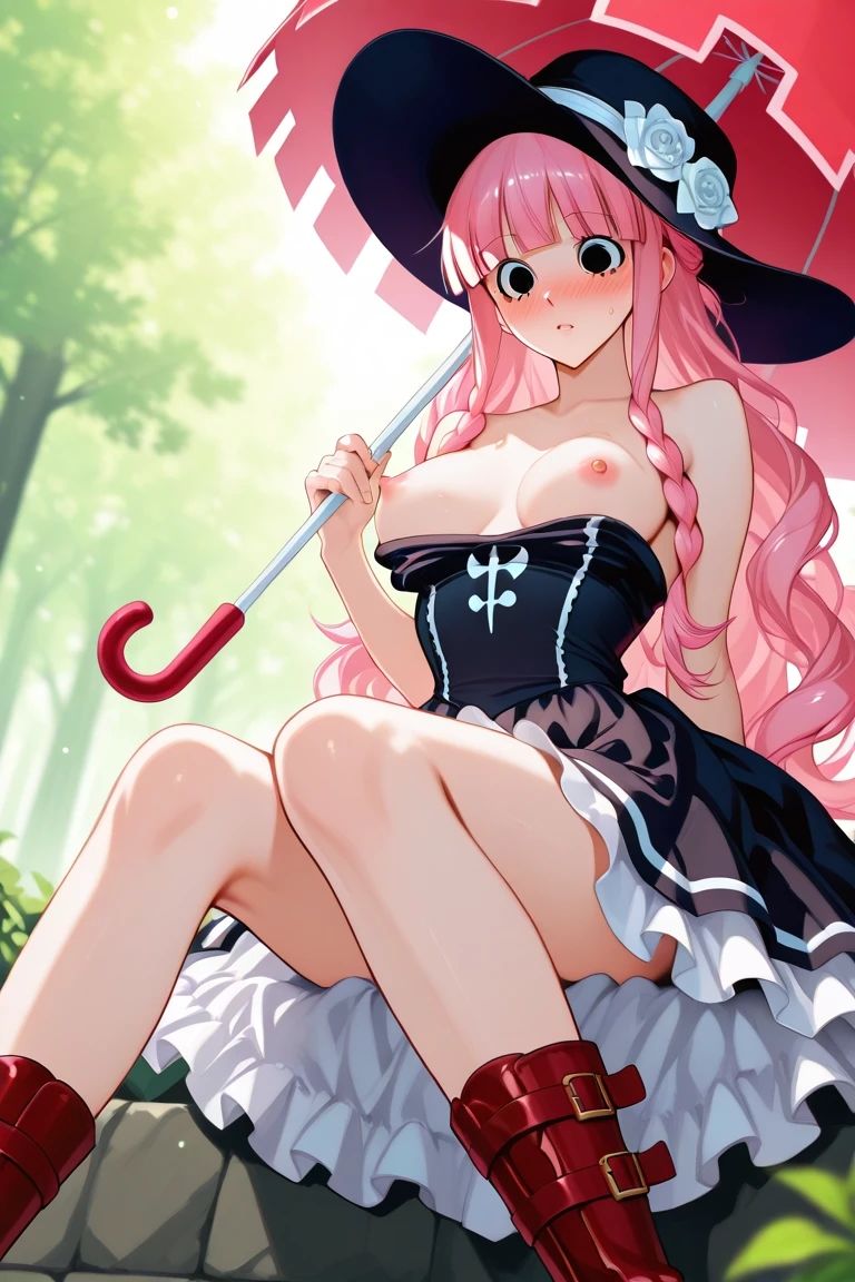 サンプル画像1:熱帯夜の海賊姫 – 四人のフルカラーCG集(あちこ堂) [d_539368]