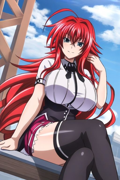 サンプル画像2:己が肢体に恥じることのないリアス部長(催●スマホの淫魔) [d_539370]