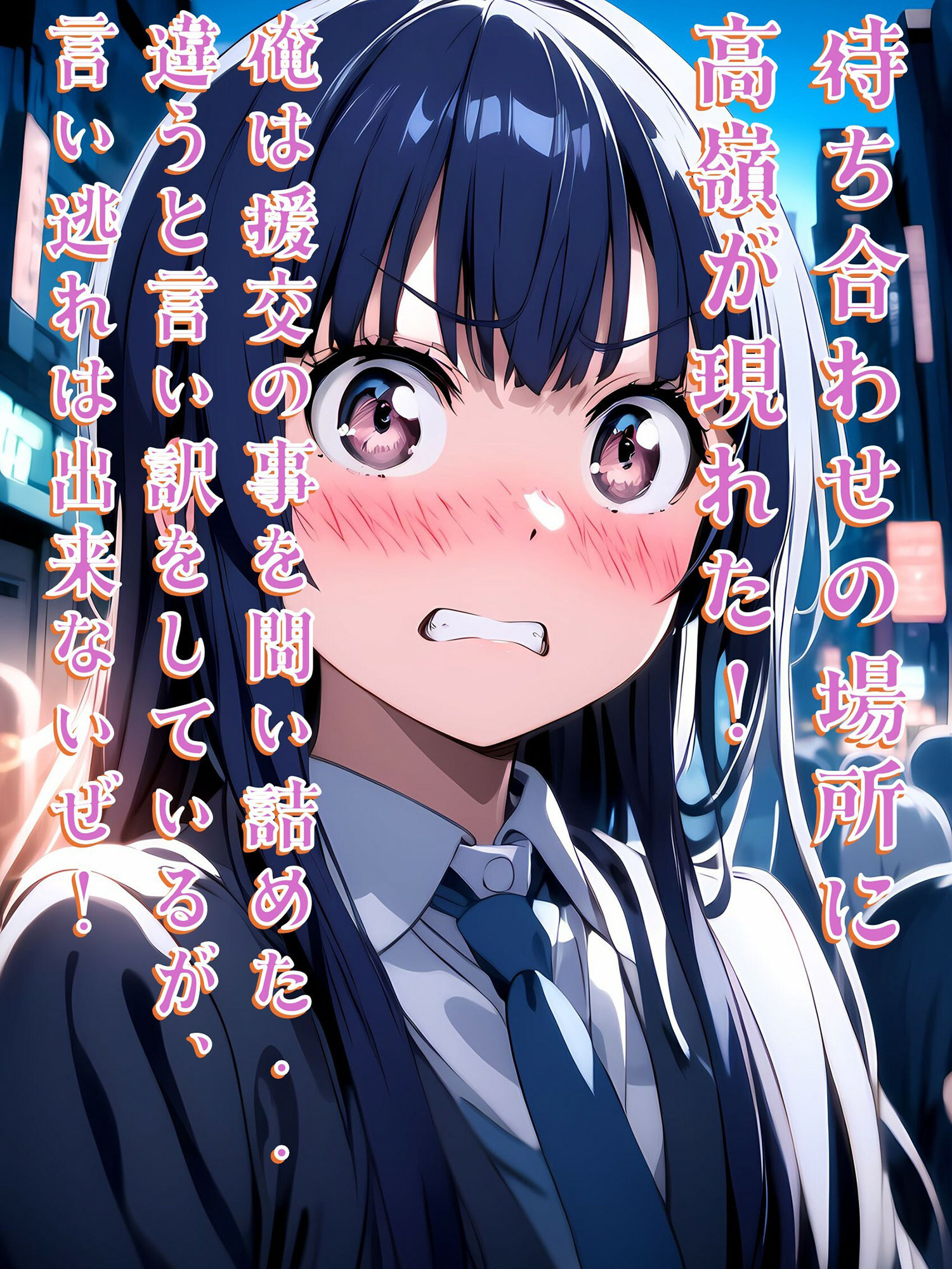 サンプル画像4:援交の代償 彼女の秘密を知ってしまったからにはしっかりハメてしまおう(ジェル工房) [d_539377]