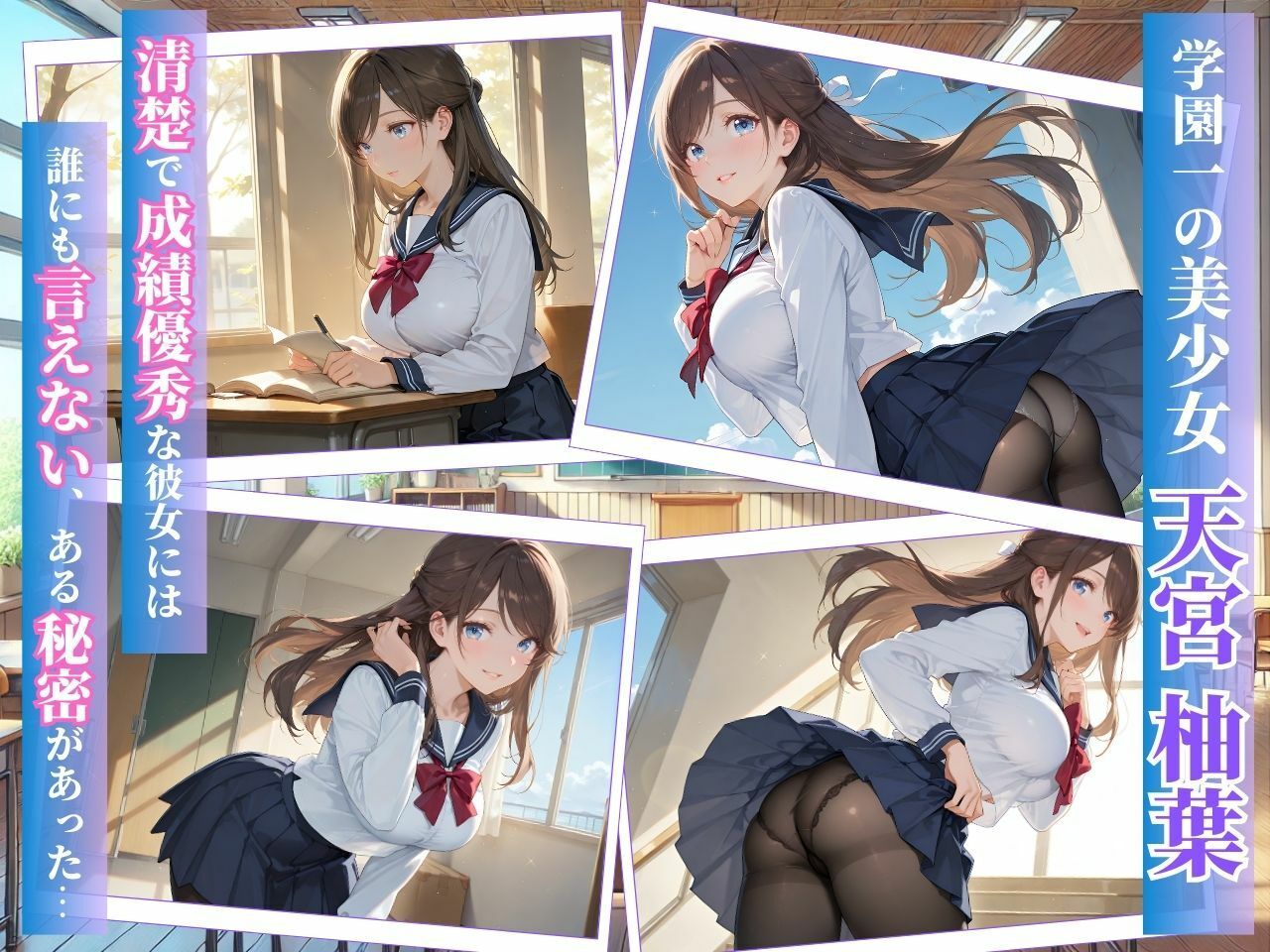 サンプル画像1:女子校生リフレ（Vol.1） 先生にバレたので無理やり口止め裏オプ生本番！(桃太堂) [d_539388]