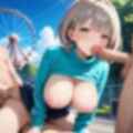 私服の彼女に我慢できません！遊園地デートでエッチ三昧！！6【厳選CG225枚収録】 画像3