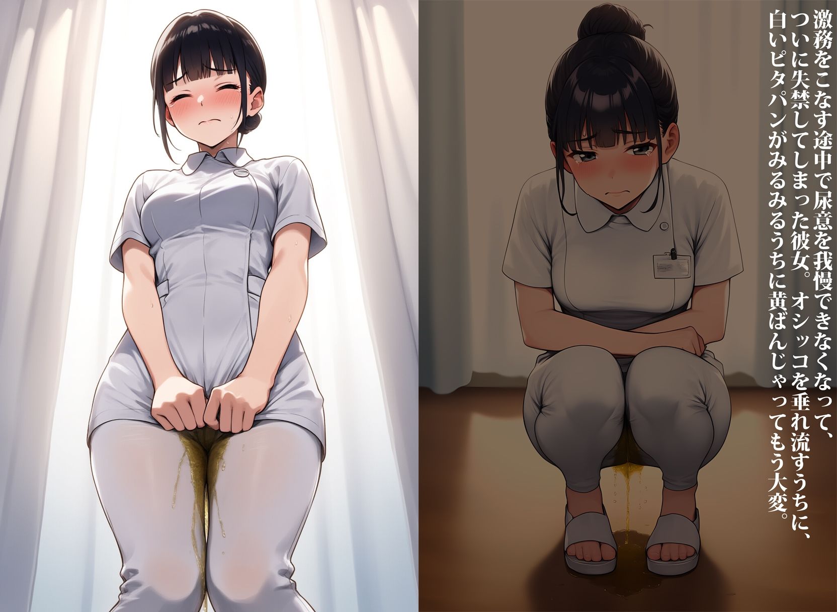 サンプル画像3:ピタパンスタイル失禁(性癖ユガ芽) [d_539429]