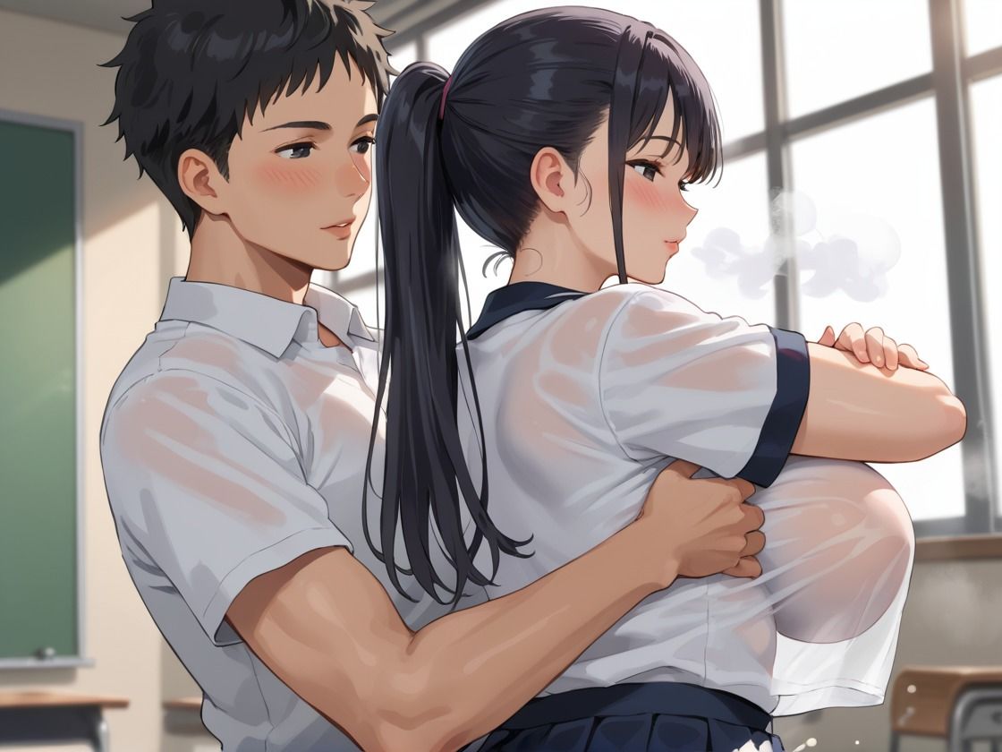 サンプル画像1:妹とえっち 友達巻き込み中出しして孕ませる(あめふらし) [d_539448]