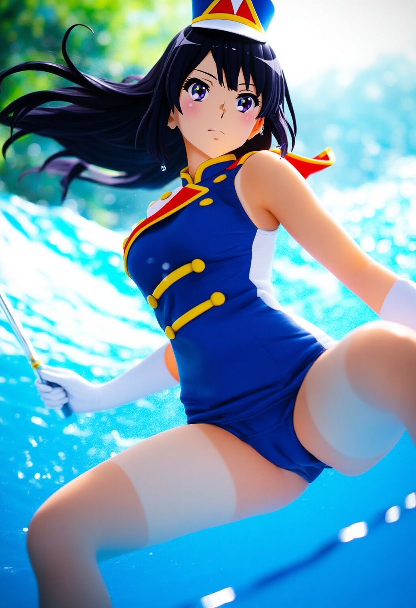 サンプル画像2:こんがりぐいぐいくるスク水レイナ〇(潮吹きジョニー) [d_539463]