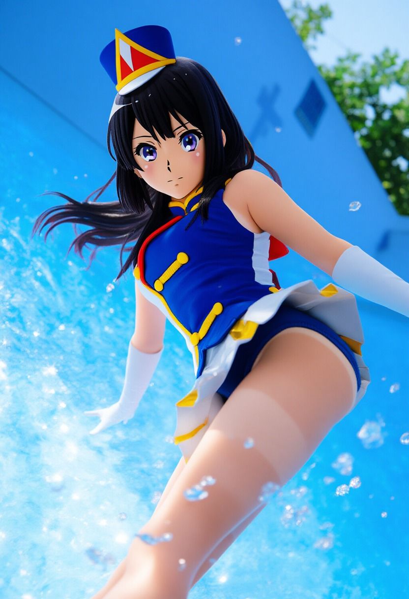 サンプル画像4:こんがりぐいぐいくるスク水レイナ〇(潮吹きジョニー) [d_539463]