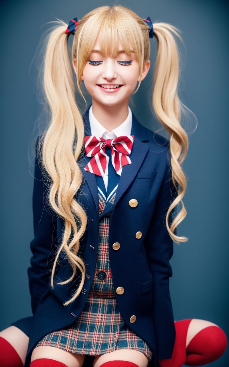 サンプル画像5:AI美女写真集┃制服の美女乙女(AI美女写真集┃清楚な大人) [d_539618]