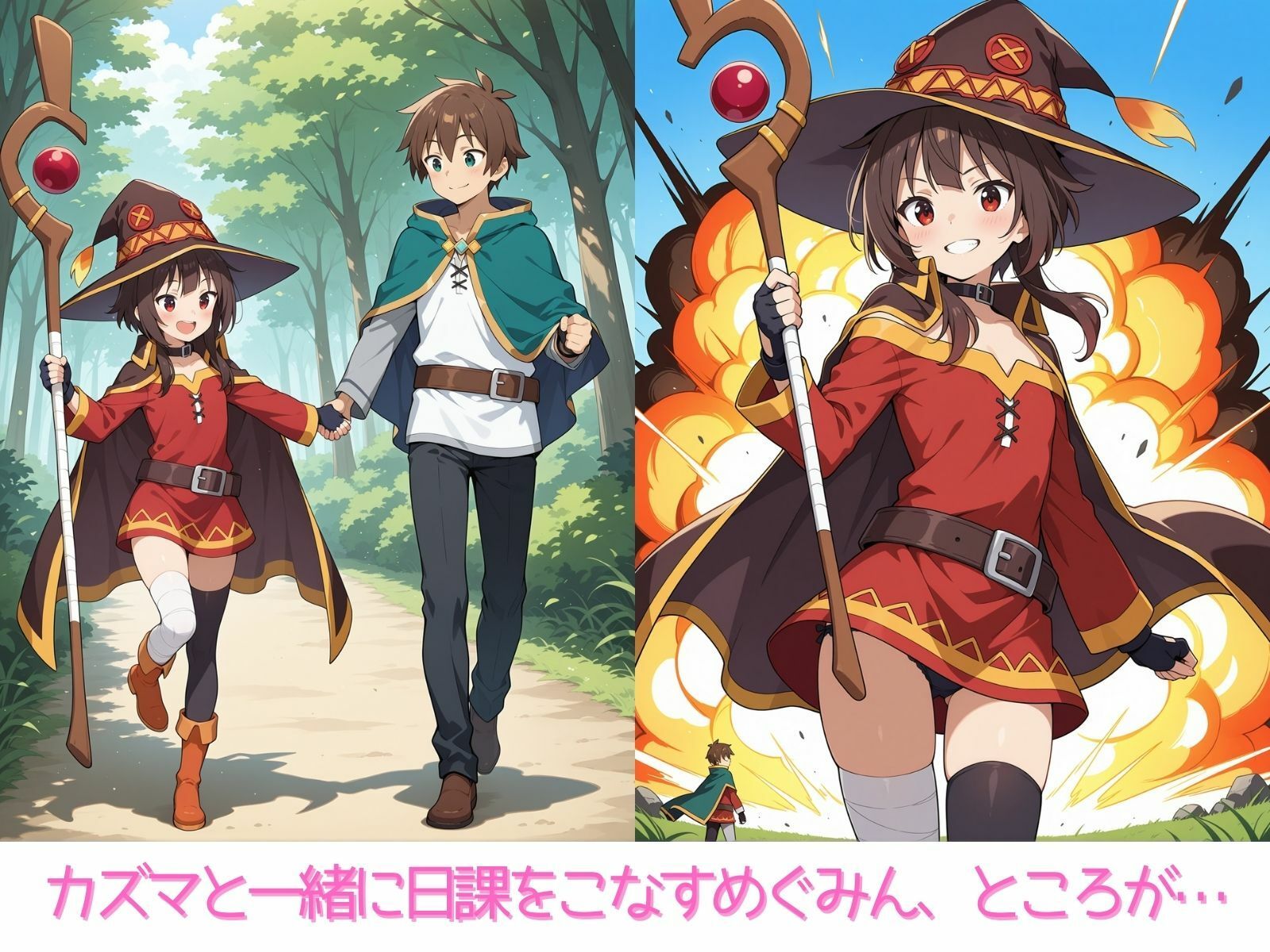 サンプル画像1:この素晴らしいめぐみんにいたずらを！(Xion) [d_539677]