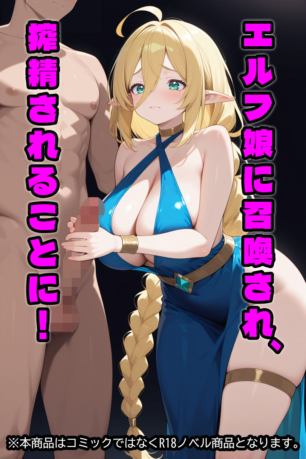 サンプル画像2:搾精初心者ぽんこつエルフのインチキ搾精奮闘記(オートネール) [d_539714]