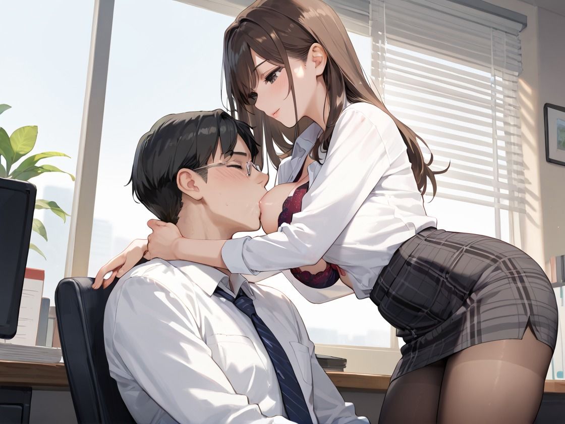 サンプル画像5:爆乳の人妻秘書が上司に寝取られ(からふるず) [d_539828]