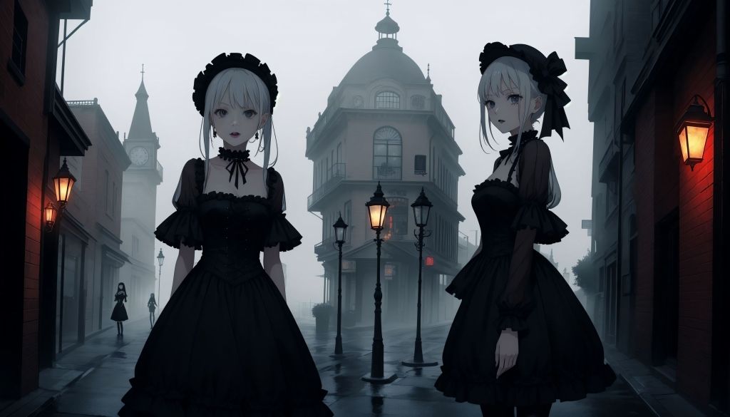 サンプル画像2:霧の中のゴシックロ○ータ少女(こがねトワイライト) [d_539830]