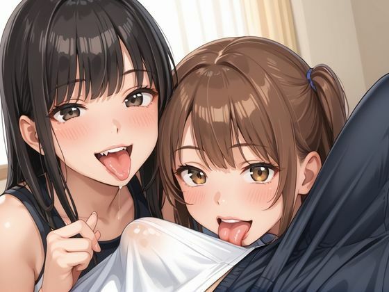 サンプル画像3:エロすぎる姉妹のおもちゃにされる日常(ナツピピ) [d_539844]