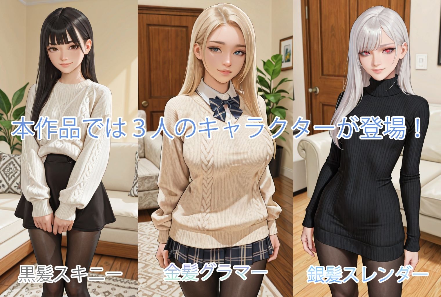 サンプル画像1:【2.5次元】パンスト足裏特化CG集(えびす屋) [d_539853]