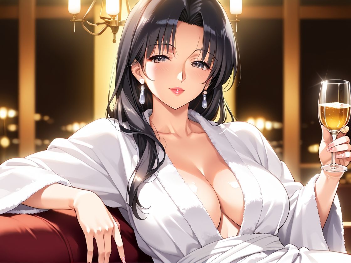 サンプル画像3:淫乱熟女〜憧れ上司と出張先で相部屋に〜(妄想日記) [d_539861]