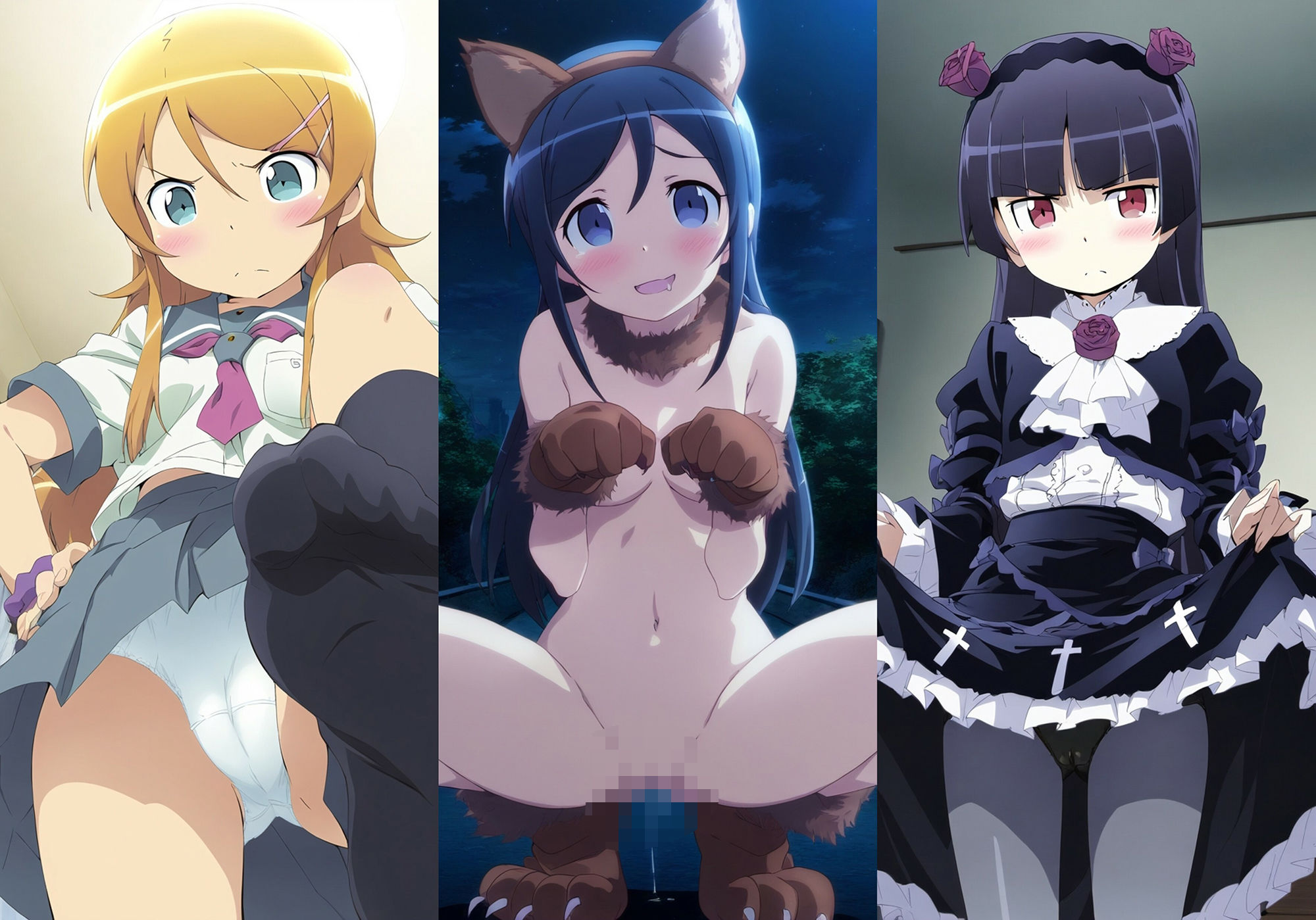 サンプル画像1:俺の妹がこんなに可愛いわけがないCG集(ぽよぽよ日和) [d_539877]