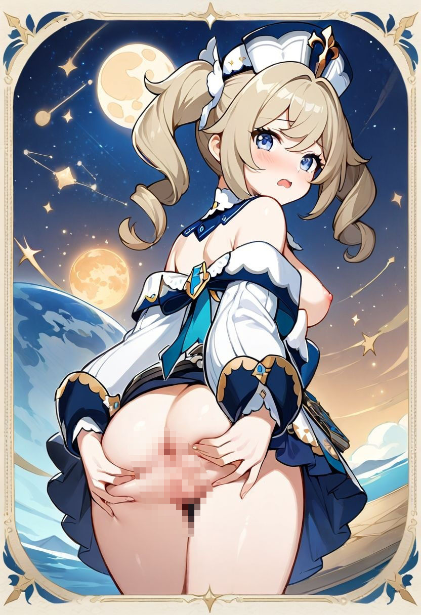 サンプル画像3:原神IMPACT バーバラ(FOX_AI漫画部) [d_539889]