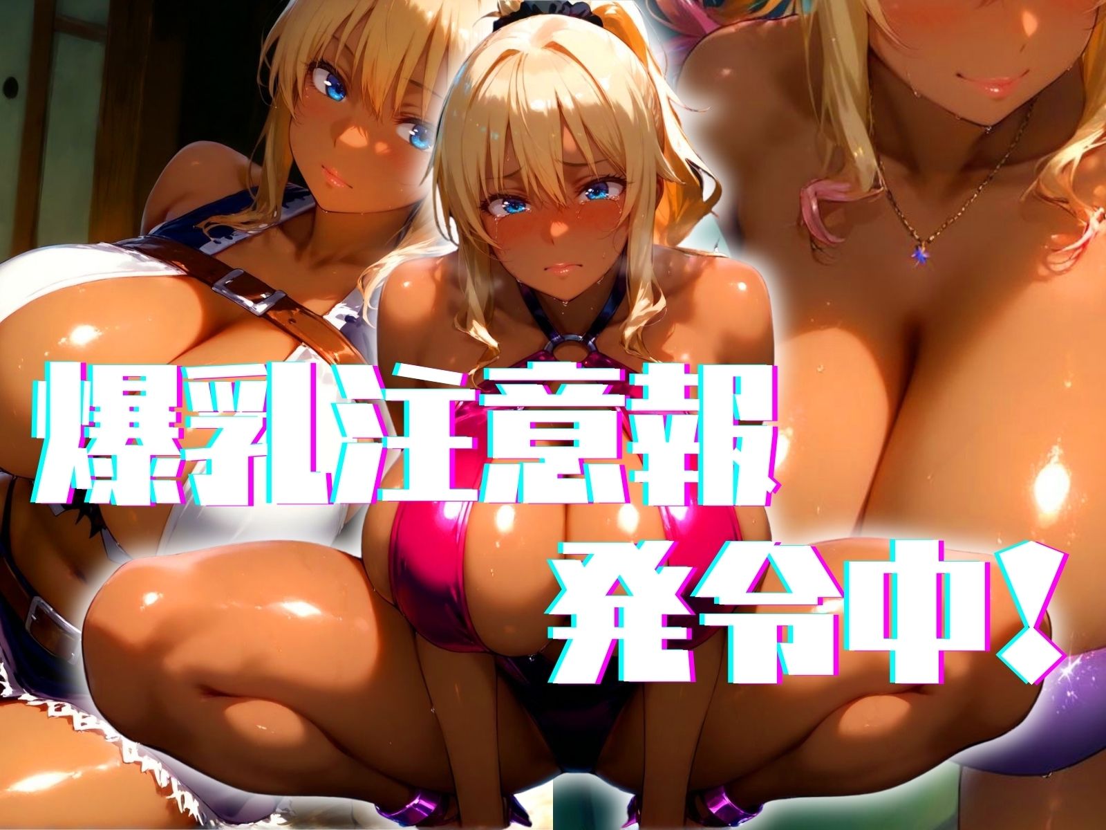 サンプル画像1:際どい下着×爆乳ギャルは破壊力∞(AIギャル) [d_539918]